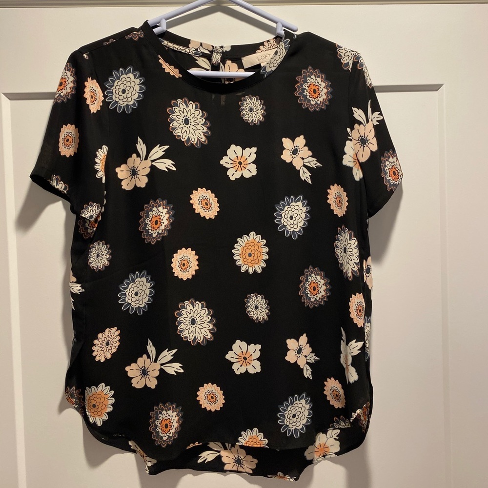 Loft flower shirt